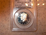 1997-S 50C Silver PR70DCAM